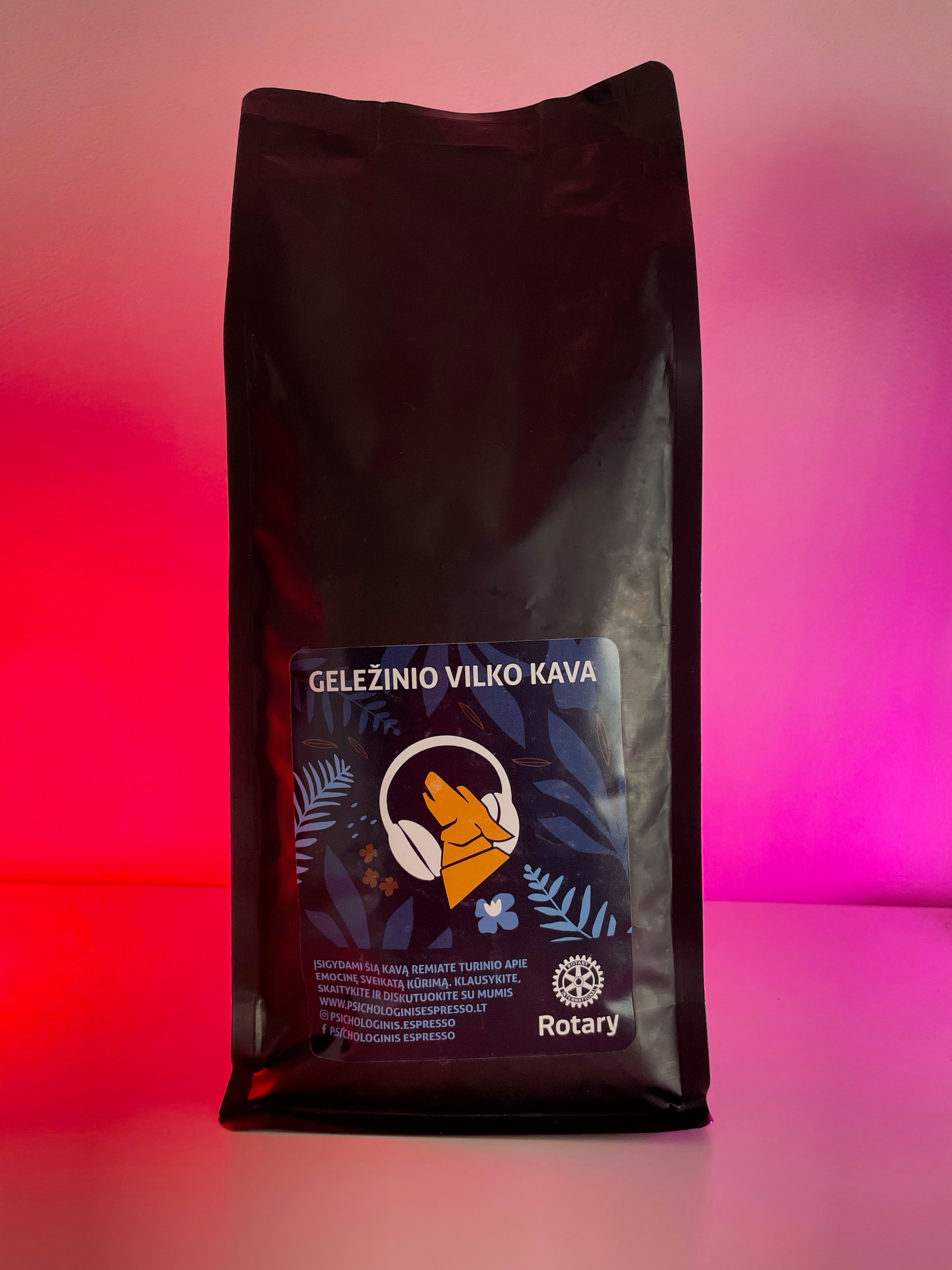 Geležinio vilko kava 1kg